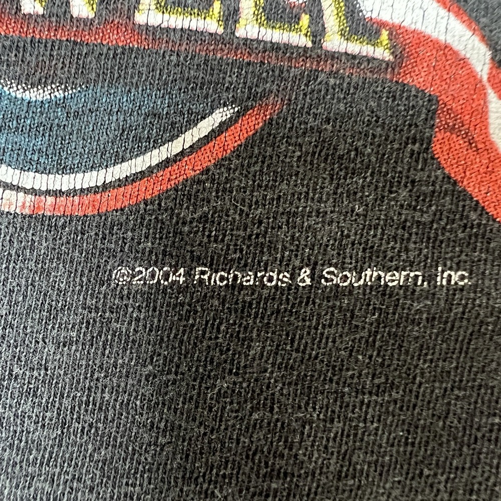 Alabama The Amercian Farewell Tour 2004 Tshirt Men's XL Black Faded Country - Picture 6 of 7